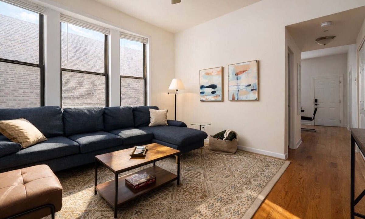 West Town Apartment | Flexhome Ukrainian Village 2BR Walkable + Private Balcony · Sleeps 6