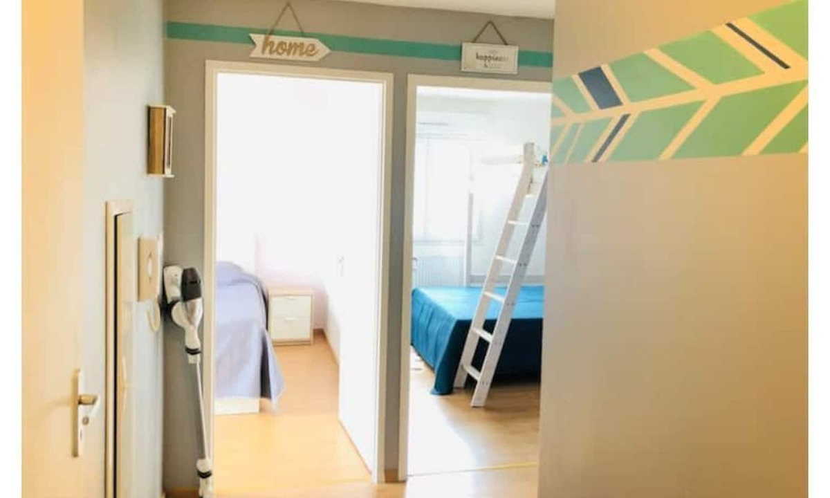 Le Portel Apartment | Flheurt de Mer au Pied de la Plage, vue mer