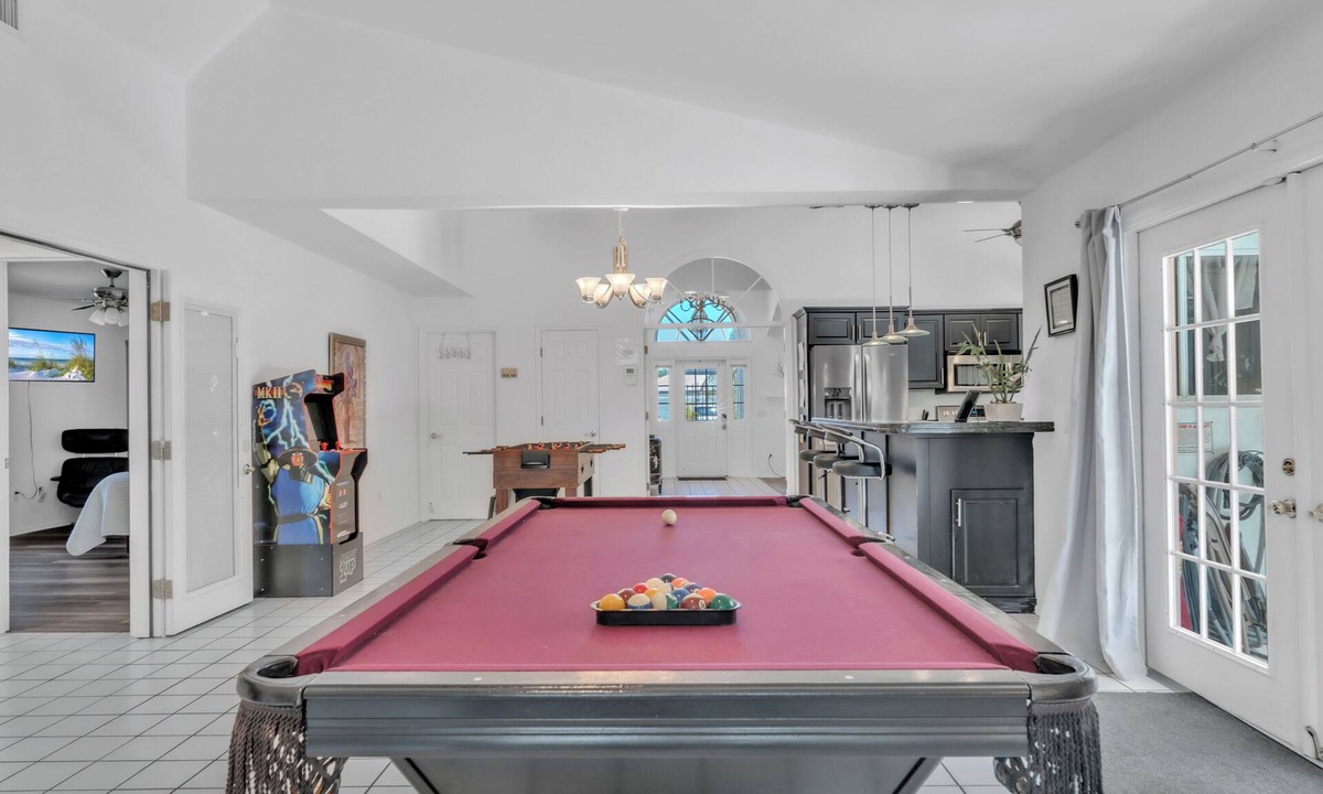 Port Charlotte House | Florida Fun Home with fully fenced, pool backyard and game room
