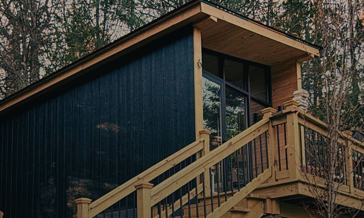Ringwood Cabin | Forava Cabin Tiny Home in the Woods + Sauna