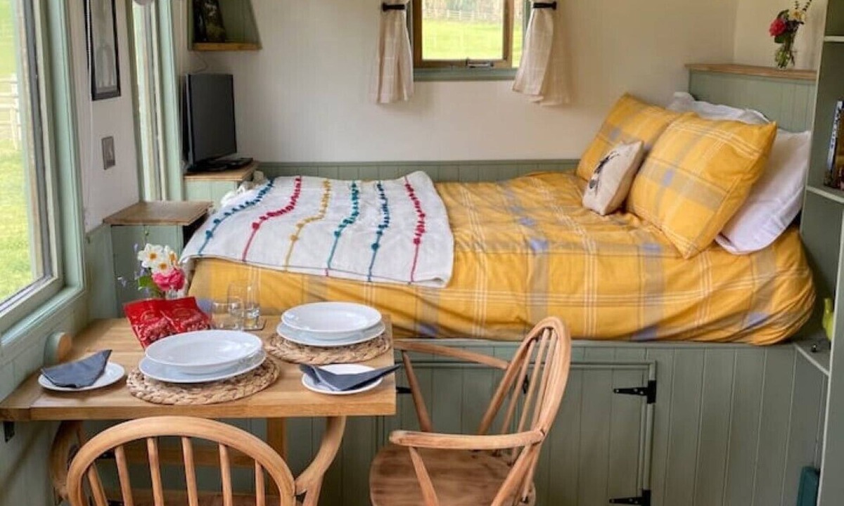 Rock Cabin | Forest & Farm - Luxury Shepherd’s Hut