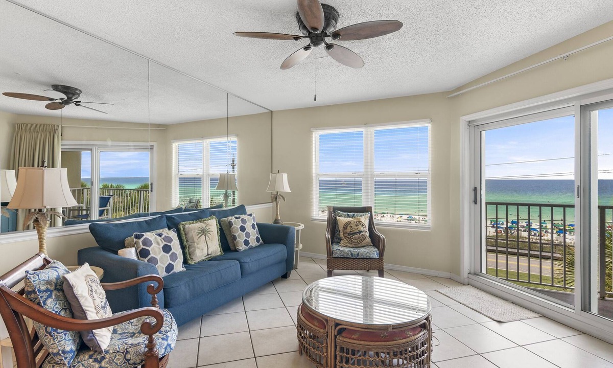 Avalon Beach Estates Condo | Fourth Floor Gulf Front Views, Endless Sunsets, Private Beach Access ~ Maravilla 2410