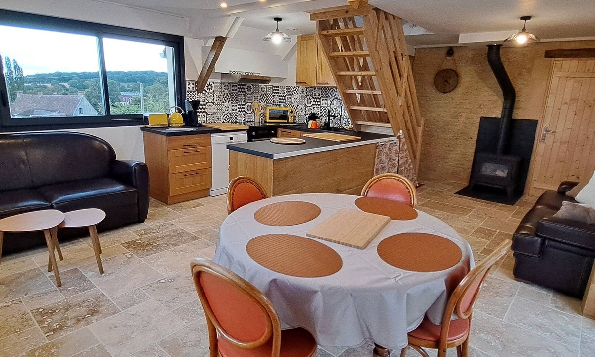 Aubry-en-Exmes House | New house, superb 180° panorama of the Normandy hills.