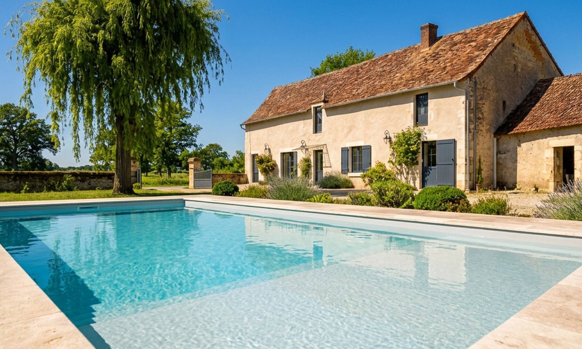 Pouligny-Saint-Pierre Cottage | Renovated house in the heart of Brenne with heated pool