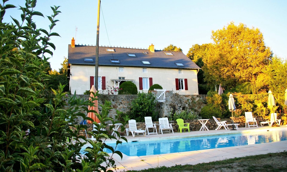 Saint-Symphorien-de-Marmagne Other | Authentic farmhouse with private heated pool and panoramic views