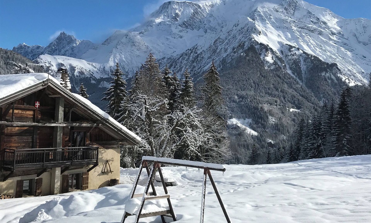 Saint-Nicolas-de-Veroce Ski Chalet | Chalet 10 pers, on the slopes, Mont Blanc view