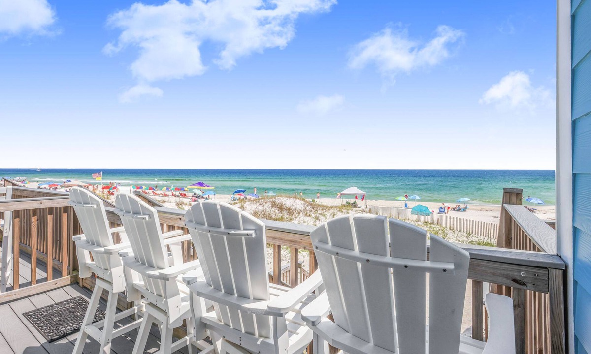 Orange Beach House | Free parking - Gulf-Front - steps to the beach - 3 bed/3 bath = perfect!
