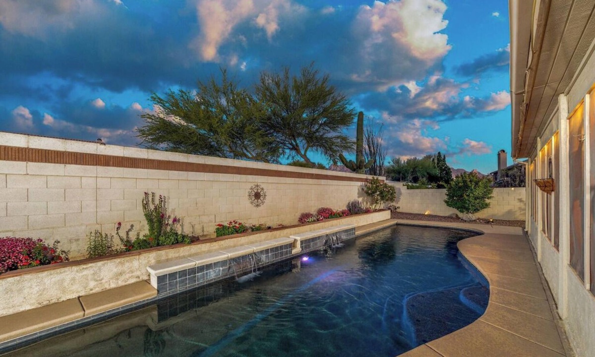 Rancho Vistoso House | French Country Charm with Pool and Mountain Views