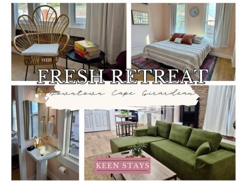 Cape Girardeau Apartment | Fresh & Cozy Retreat w King Bed By KeenStays
