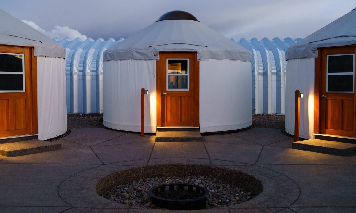 Center House | Frontier Drive-Inn | Yurt 1