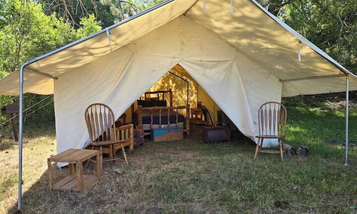Saddlestring House | Frontier Wall Tent, The Rustic Frontier Wall Tent