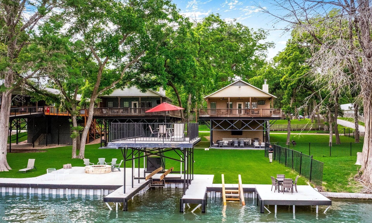 Seguin House | FULL Lake Views | 2 Homes | Perfect for Families!