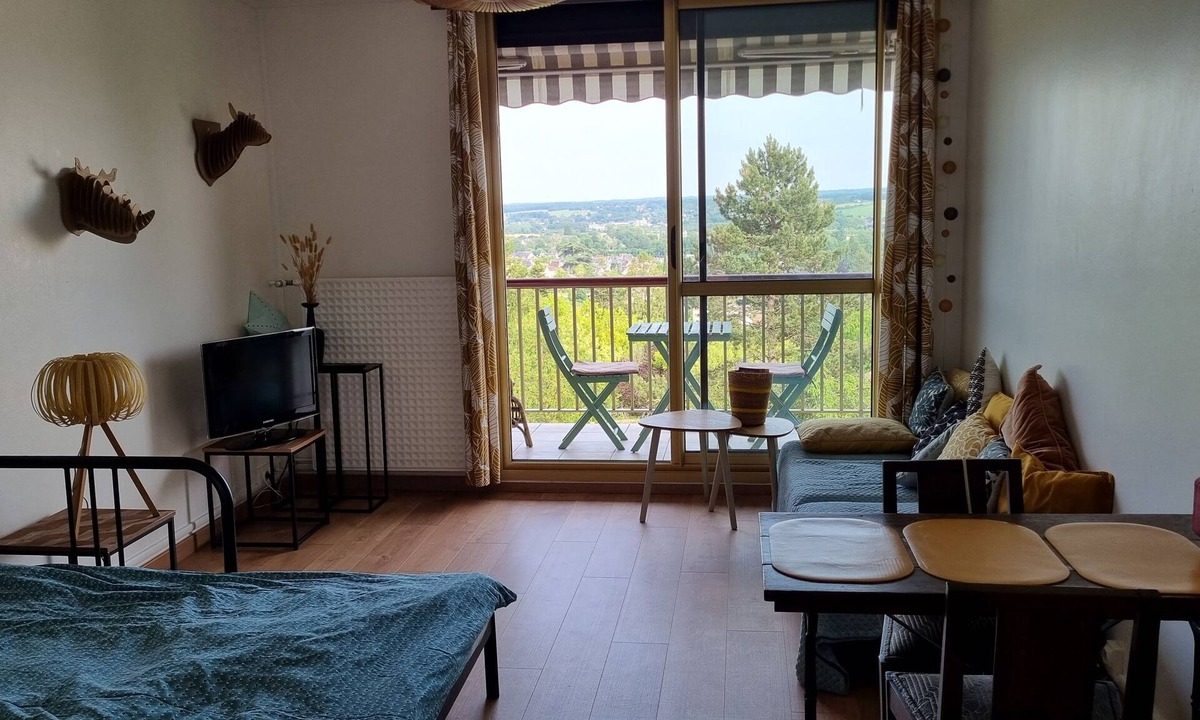 Montrichard Apartment | Fully equipped studio with balcony
