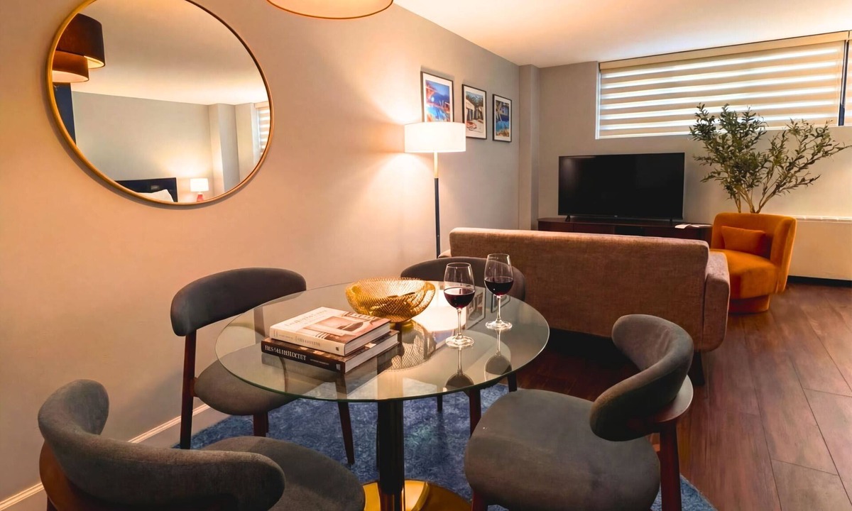 George Washington University Condo | Fully Furnished + All Utilities, Safe & Modern, Clean, Quiet, Cozy
