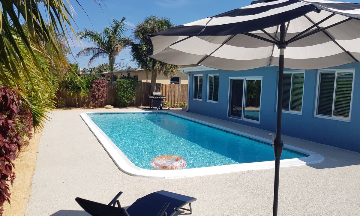 Seacoast Shores House | Fully renovated, immaculate 3 full bath, blocks from beach, private pool!