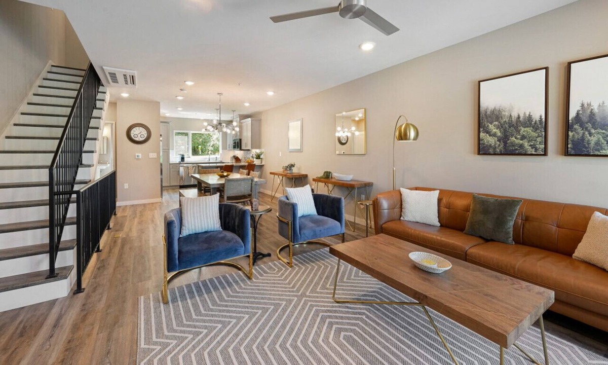 Asheville Villa | Fun South Slope Townhome