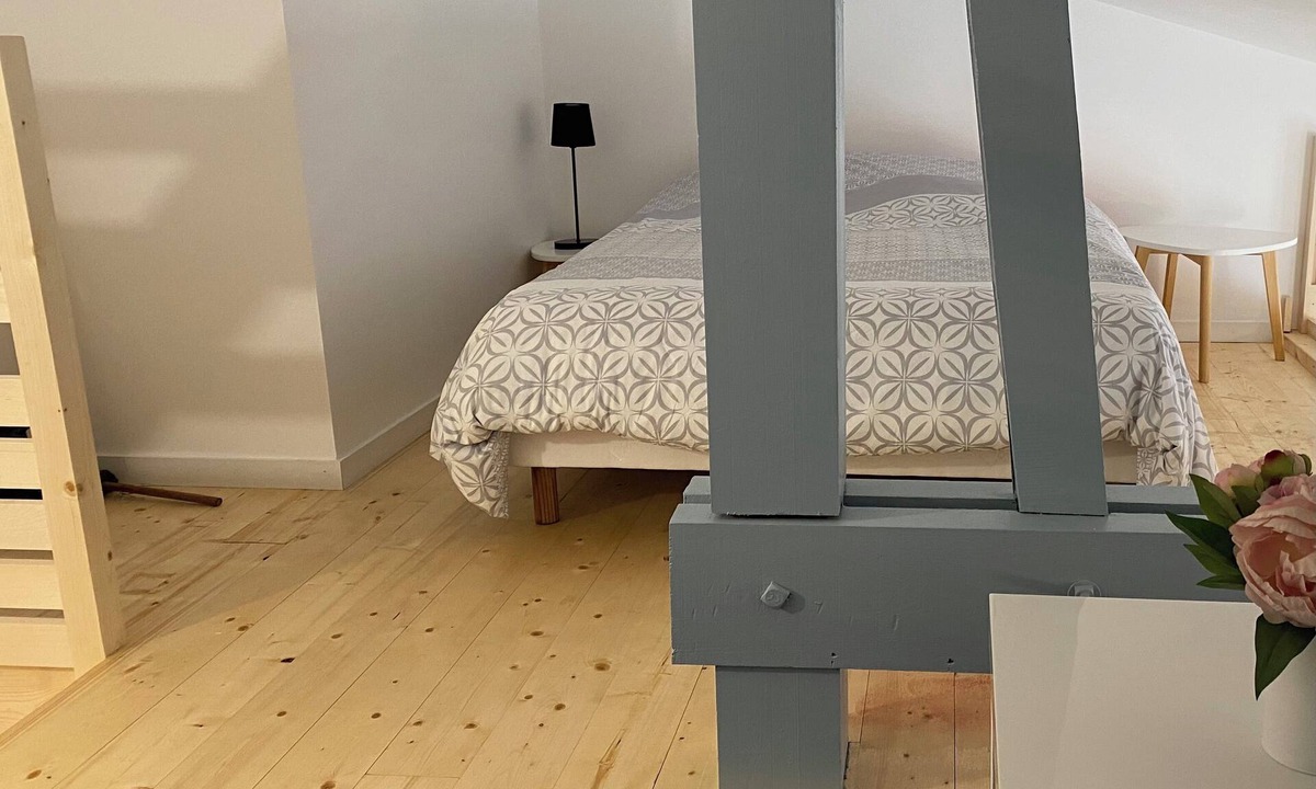 Corcoue-sur-Logne Apartment | Furnished studio apartment sleeps 4 in a quiet location.