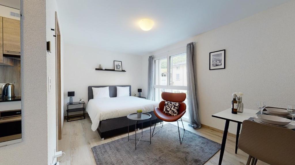 Aigle Apartment | Furnished Studio #307 - Swiss Resort Aigle