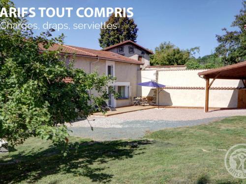 Champoly House | Gîte confortable avec jardin et terrasse privée - FR-1-496-171