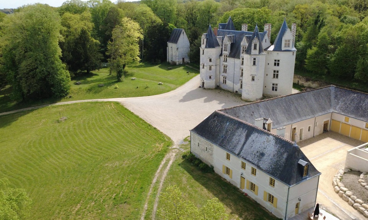 Anche House | Gîte du Château des Brétignolles - Heritage, pool and nature - Near Chinon