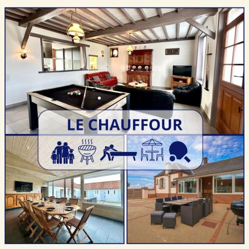 Rue House | Gîte Le Chauffour -Calme-Famille-WIFI-Billard