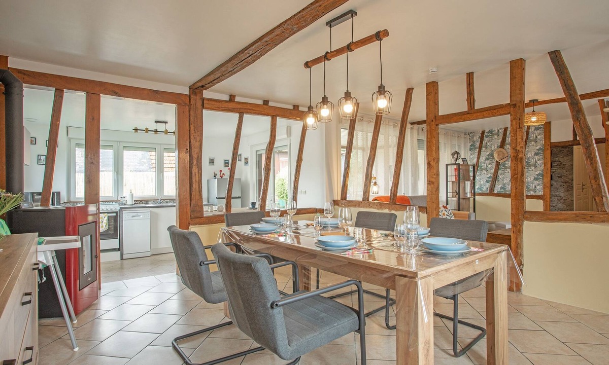 Beaumont-en-Beine House | Gîte Marotte - Climatisé avec Jardin