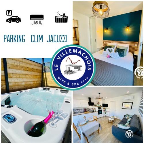 Villemoustaussou House | Gîte & Spa Le Villemachois - 4 étoiles - Jacuzzi couvert - Calme et Indépendant - Clim - Parking - 5 min Carcassonne
