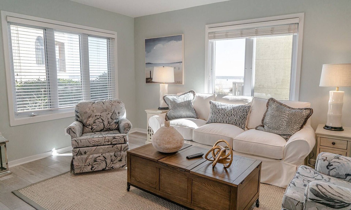 Isle of Palms Condo | G-101 Port O’ Call - “Ocean Breeze” - with Ocean Views - Pool Access.