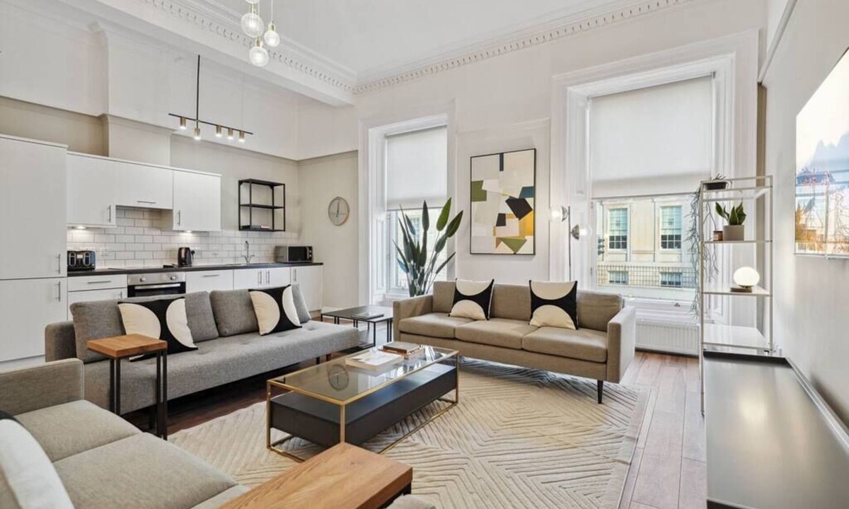 City Centre Glasgow Apartment | (G5) Grand 1 bed Blythswood Apartment