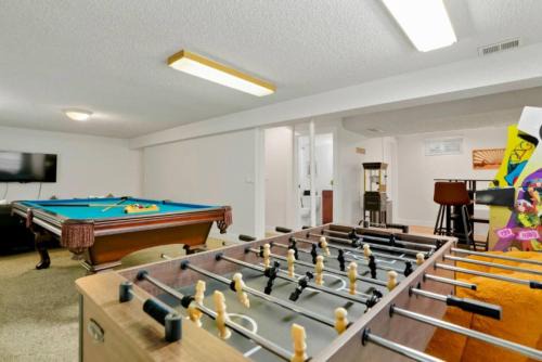 West Westminster House | Game Room Fire Pit Arcade Outdoor Dining