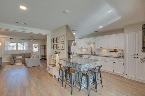 Aubrey House | Game Room & Fire Pit: Family-Friendly Aubrey Home