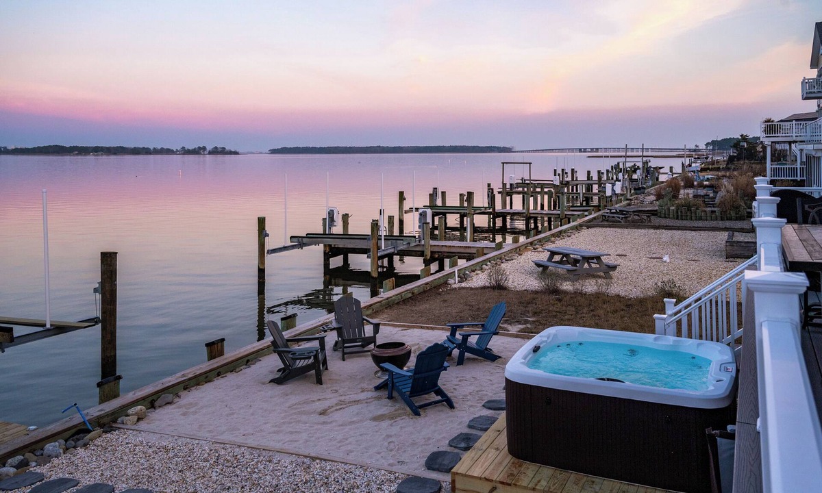Ocean Pines House | Game Room! Waterfront Group Haven in Ocean Pines