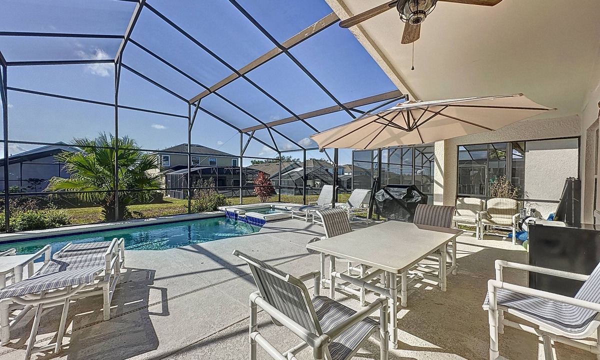 Highgate Park Villa | ⭐ ⭐ Gated Community | Modern | 4 Bed | 3 Bath | South Facing Large Pool Deck ⭐