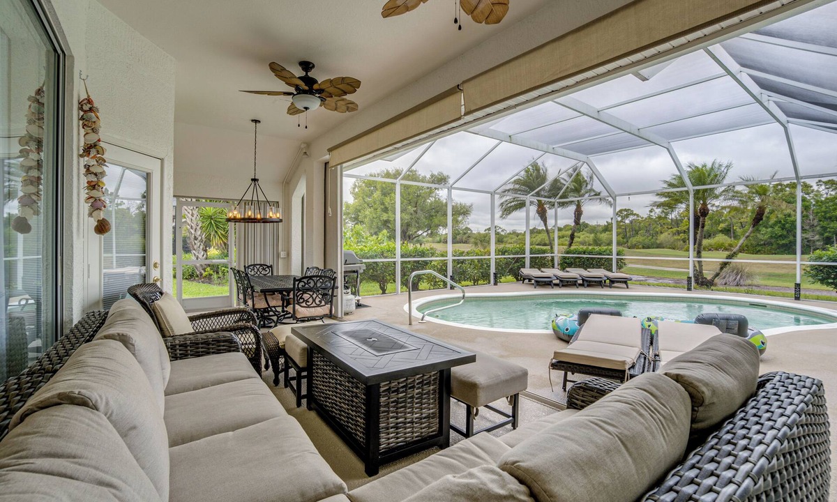 Riverwood House | Gated Home w/Pool, On-Site Golf in Port Charlotte