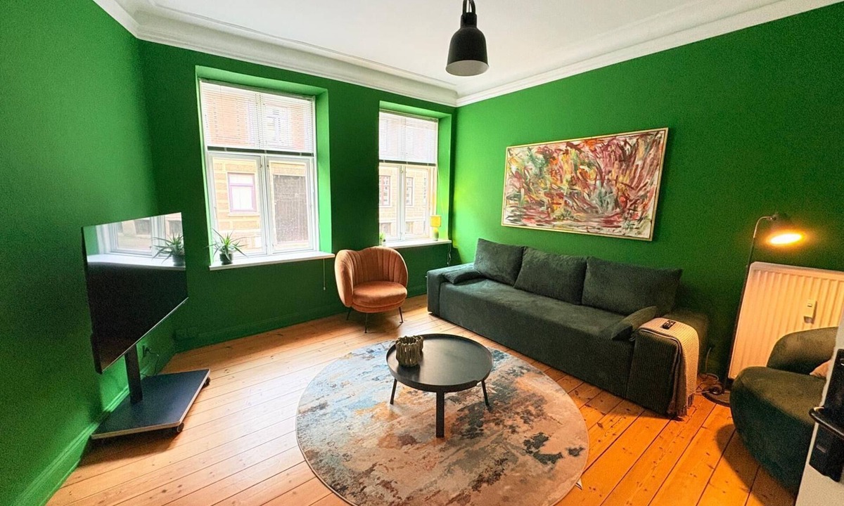 Aalborg Midtby Apartment | GBH - Greenbrook Lounge