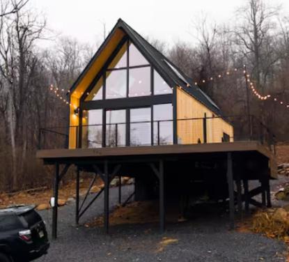 Linden House | Getaway Cabin Retreat with Hot Tub, Sauna, and Cold Plunge