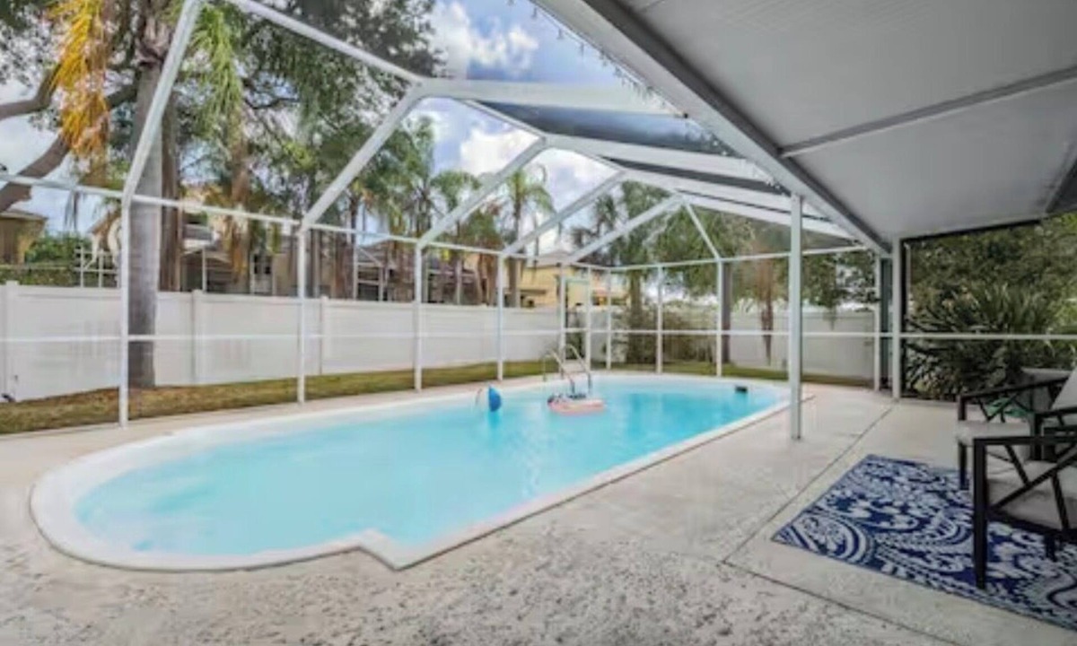 Oldsmar House | Getaway with Heated Pool!