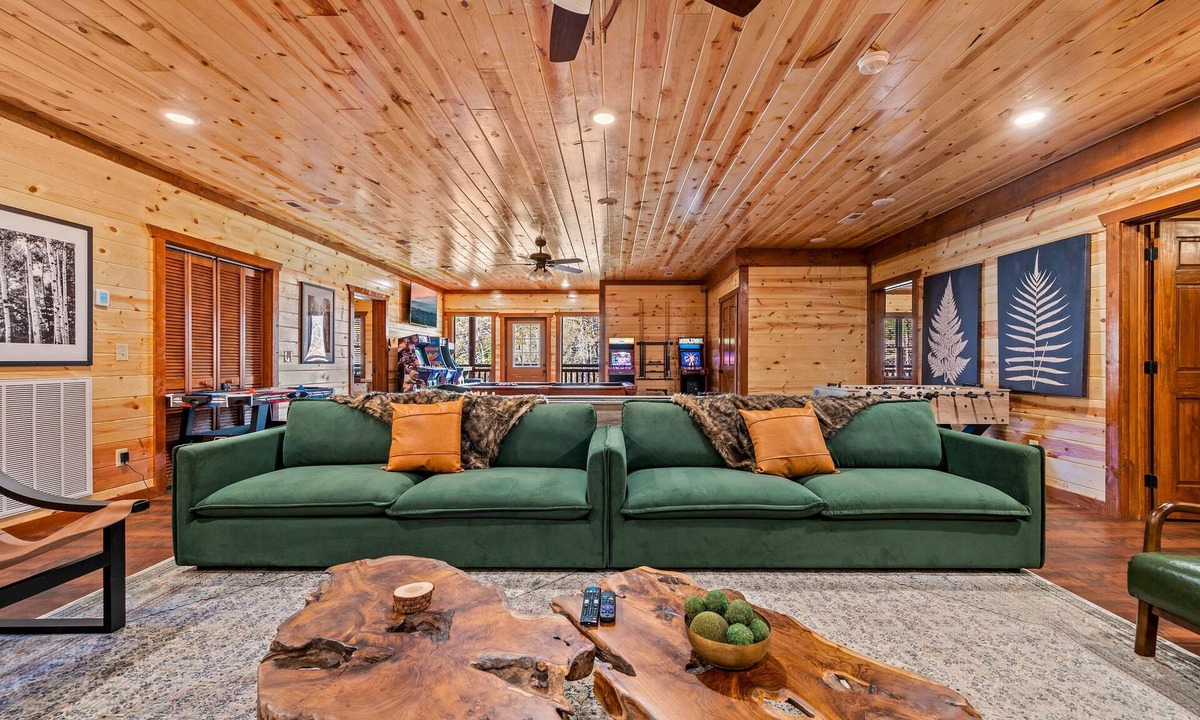 Caton Cabin | Giant Lux Cabin Private Pool Sleep28 Huge Pavilion