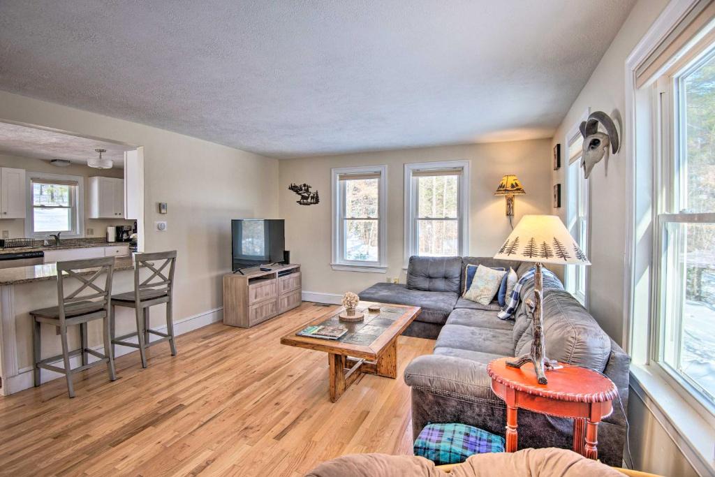 Gilford House | Gilford Home w/Forest View, by Lake Winnepesaukee