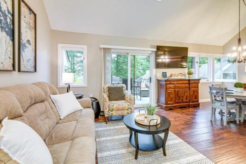 Gilford House | Gilford Townhome w/Lakefront Beach & Pool Access!