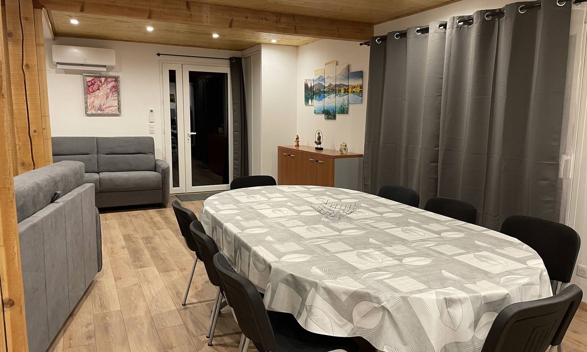 Saint-Leger-les-Melezes Cottage | Gite Belle Vue 2 with mountain views