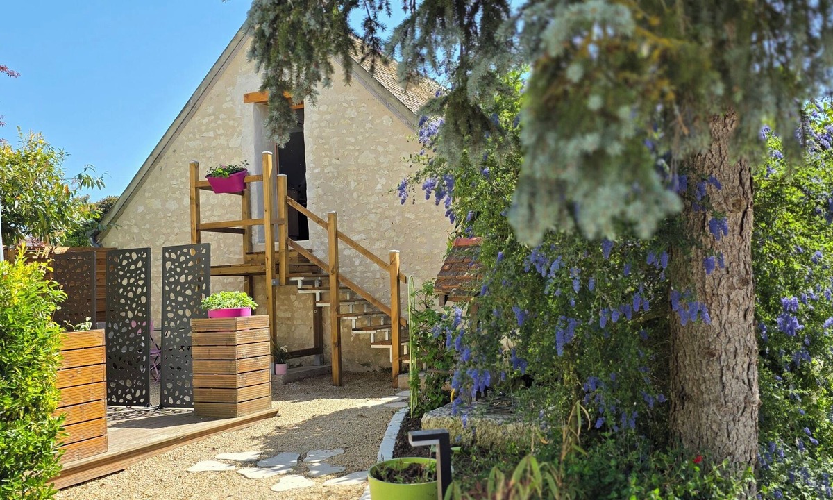 Sainte-Maure-de-Touraine Cottage | GITE L'Essentiel Piscine clim between Beauval Futuroscope and Châteaux de la Loire