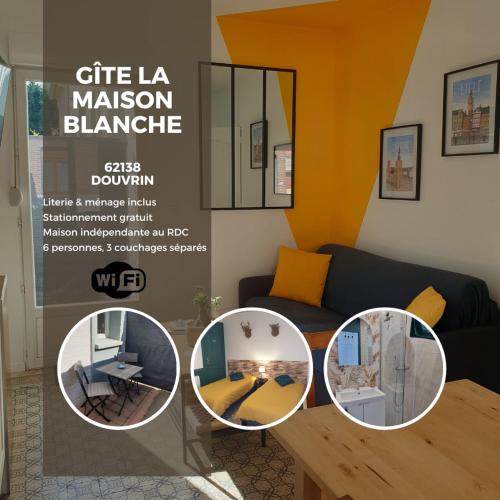 Douvrin Apartment | Gite La Maison Blanche - 1 to 6 people