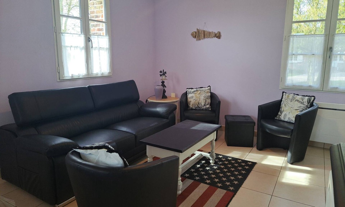Ponthoile House | Gîte Lilas De Mer: Holiday Home with Private Terrace and Garden