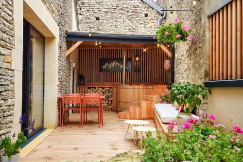 Sacquenay House | Gite romantique avec spa en Bourgogne