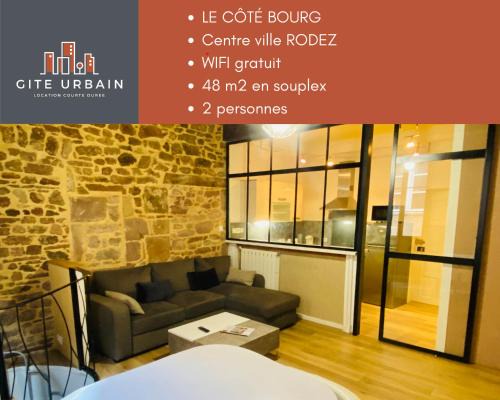 Rodez Apartment | GITE URBAIN - Côté charme