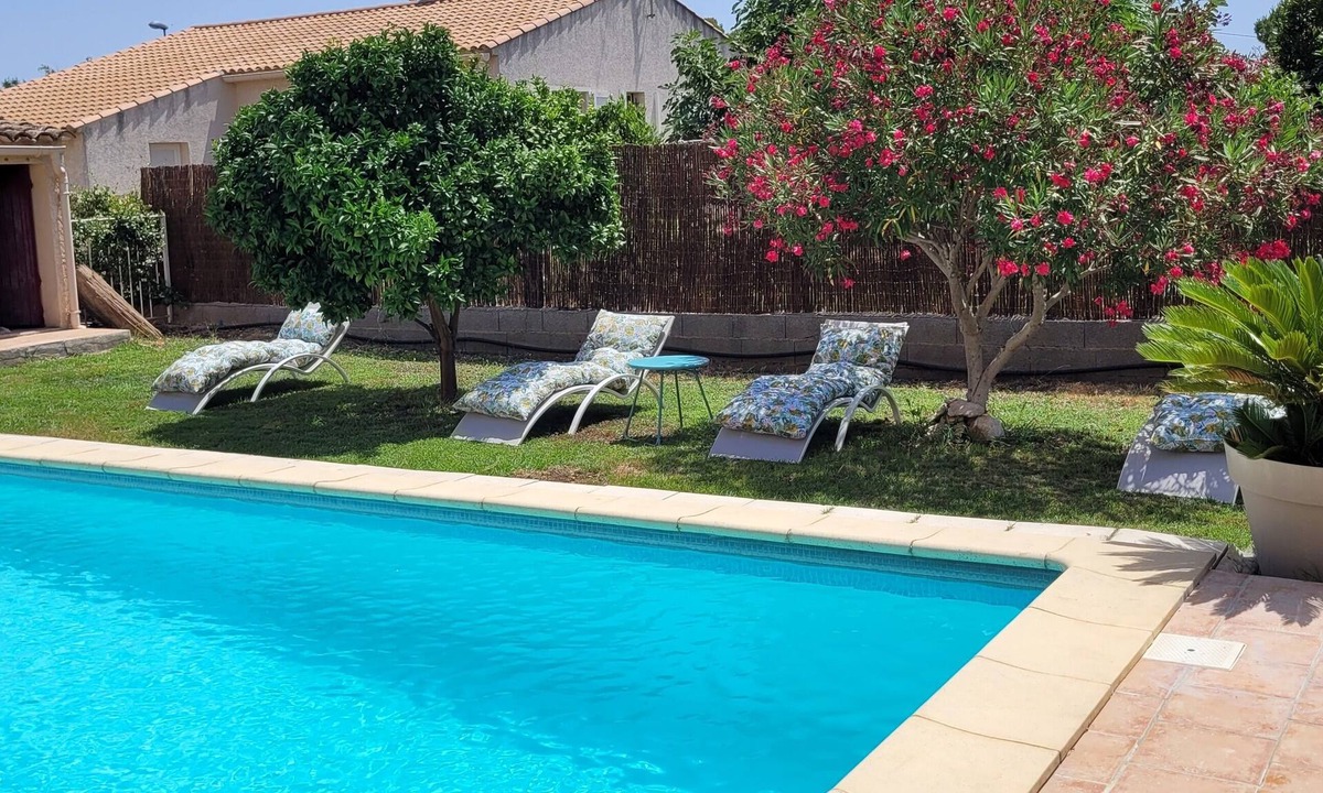 Lunel-Viel Apartment | Gite with private pool