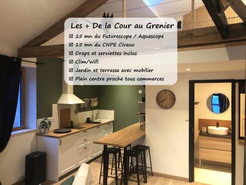 Chauvigny Apartment | Gites De la Cour au Grenier