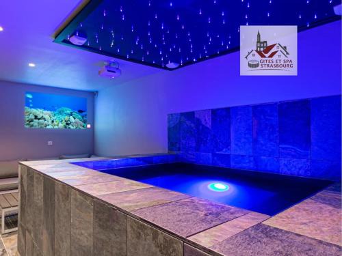 Ittenheim Villa | Gites Spa Strasbourg - Villa Gorille - SPA Privé, Sauna, Borne d'arcade, Babyfoot
