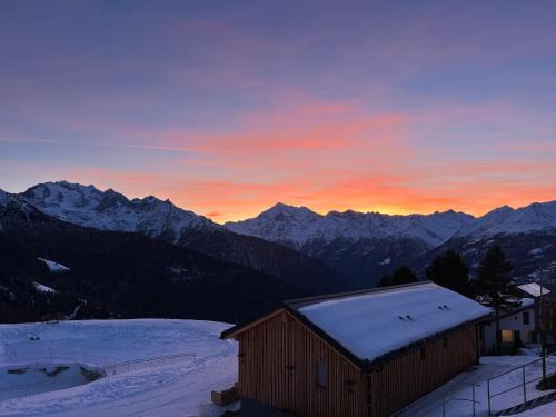 Visperterminen Apartment | Giw Panorama Lodge 2000m